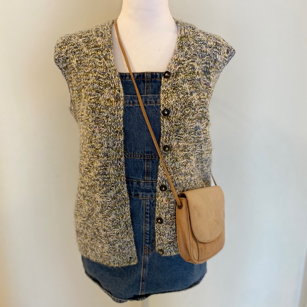 Cottagecore / Cabincore Vintage Hand Knit Vest, M